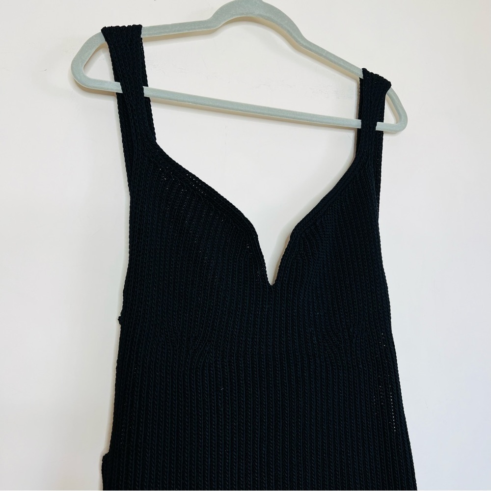 Khaite The Alessia Dress in Black - Picture 10 of 16